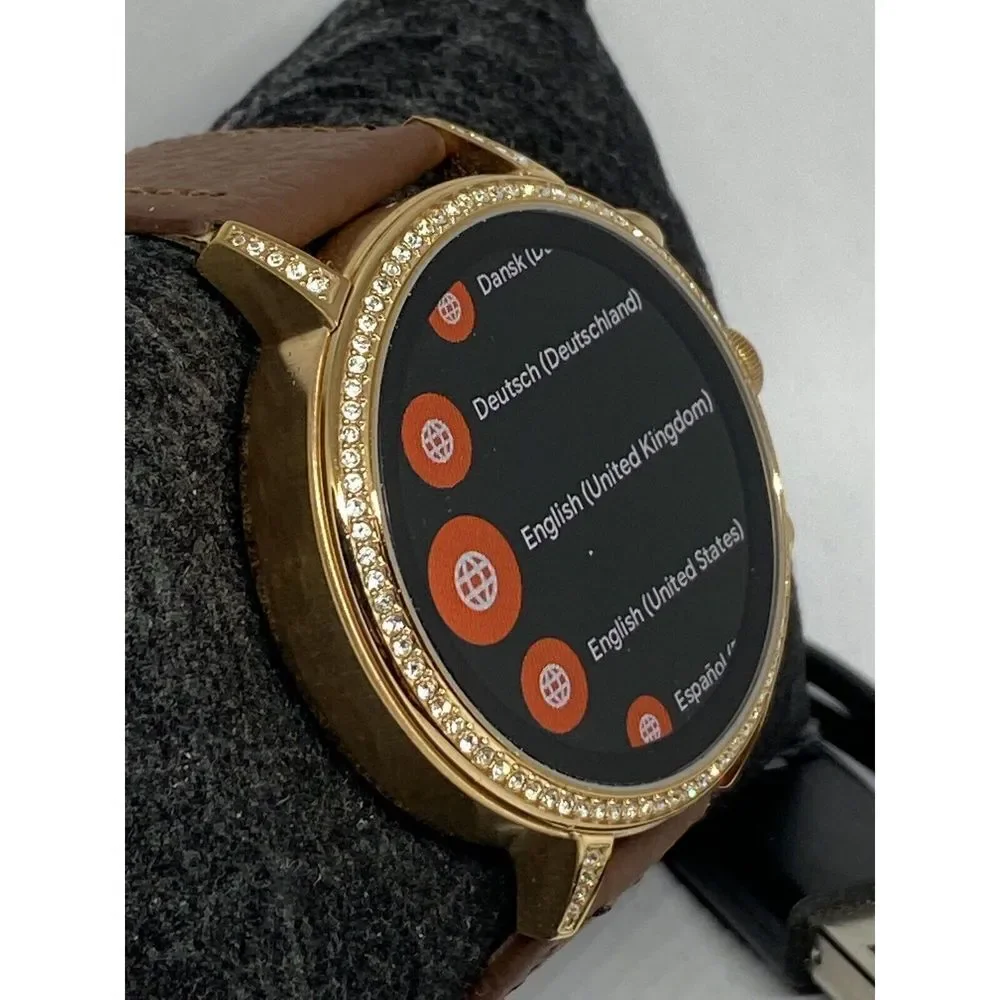 Fossil Gen 4 Authentic Digital Dial Smart Watch Custom Band FTW6011 LT446